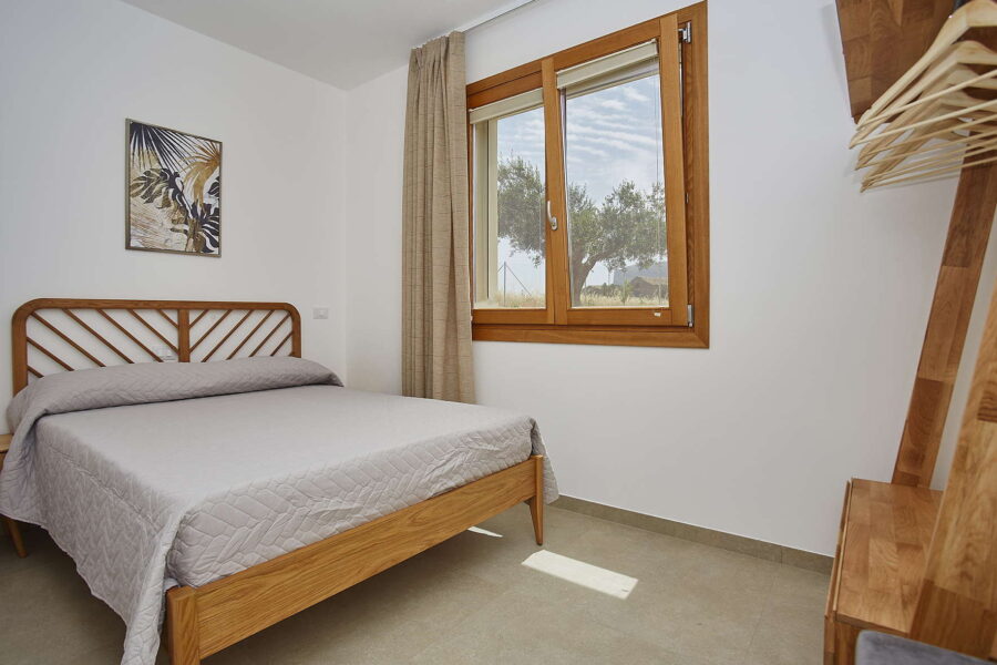 VillaPietraDorata-CastellammareDelGolfo-BrightBedroomWithCountrysideView-ScentOfSicily Bright Double Bedroom with Countryside View at Villa Pietra Dorata – Sicily Luxury Villas