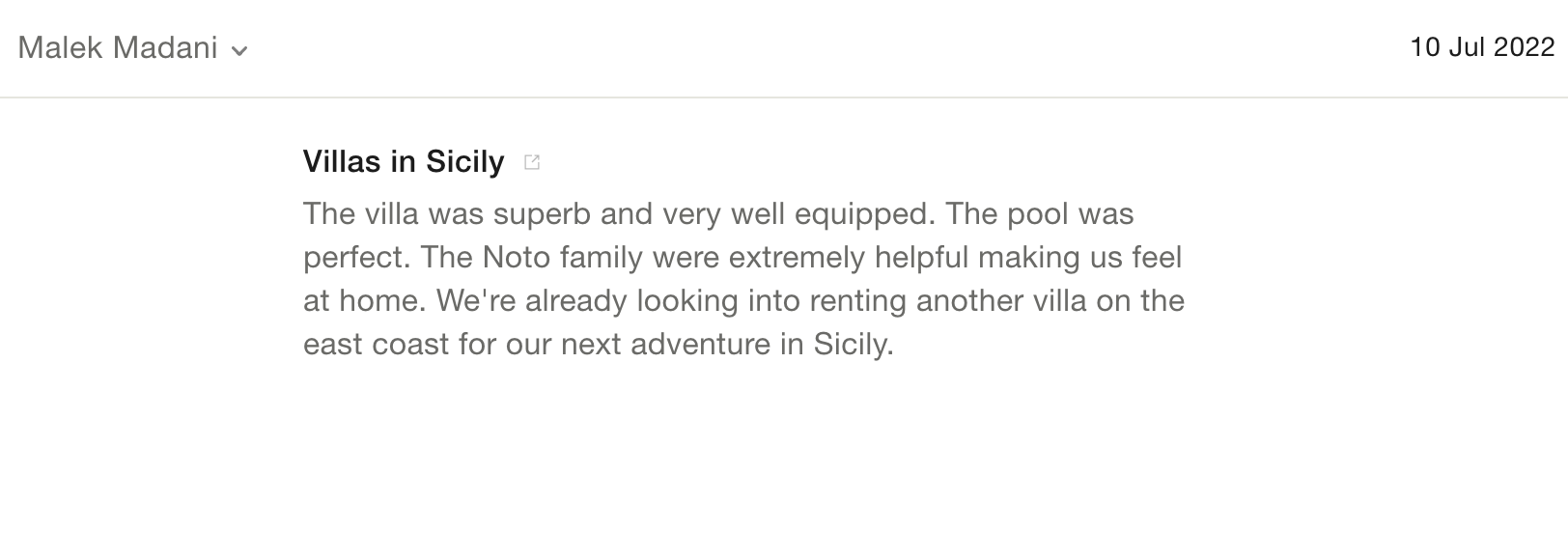 photo by Malek Madani - Product Review