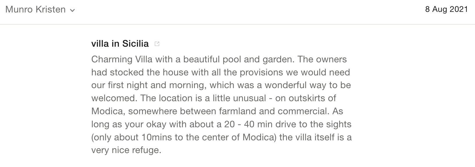 photo by Munro Kristen - Product Review