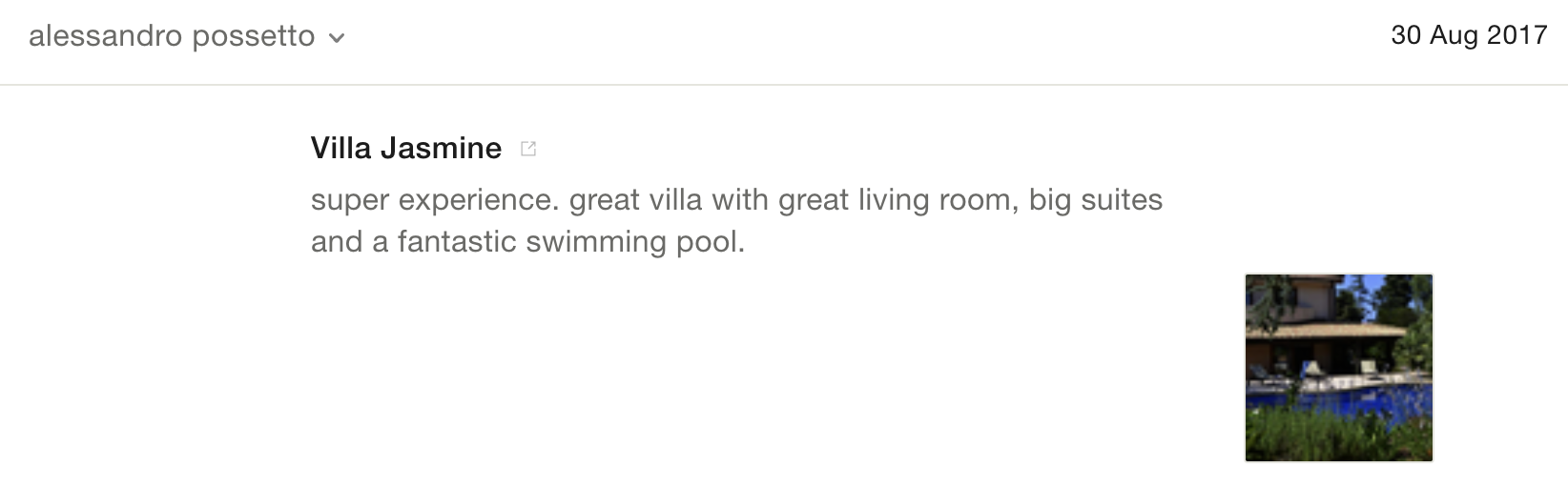 photo by Alessandro Possetto - Product Review